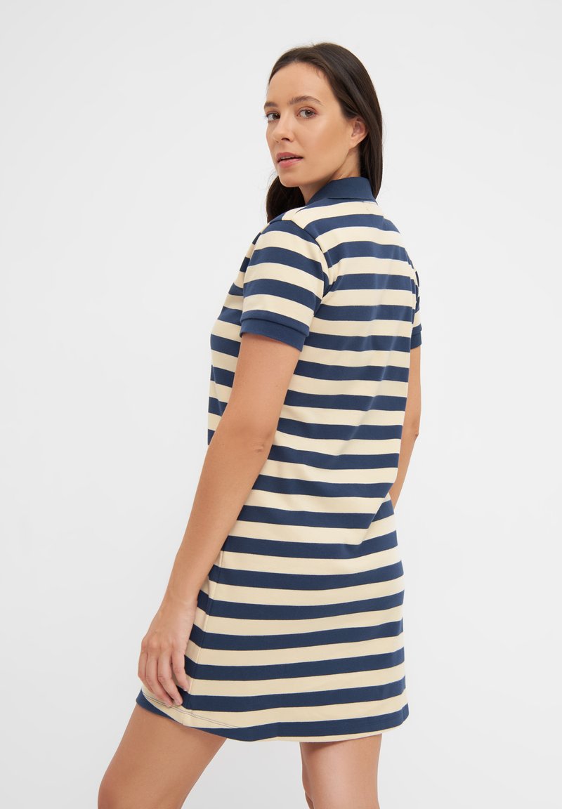 Derbe Jerseykleid - Navy
