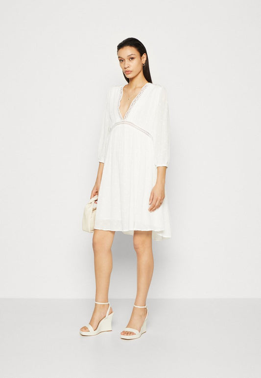 Freeman T. Porter RAFILDA DRESS - Freizeitkleid - White