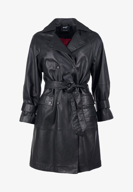 Maze Trenchcoat - Black