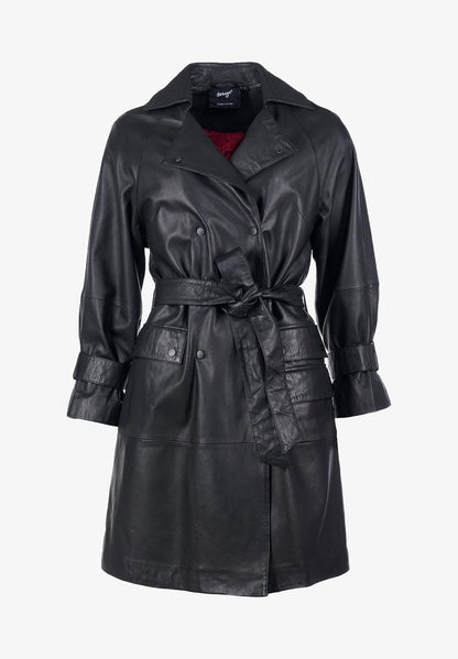 Maze Trenchcoat - Black