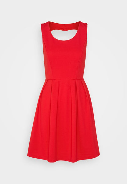 Wal G VALENTINES HOLLY HEART CUT OUT SKATER - Cocktailkleid/festliches Kleid - Red