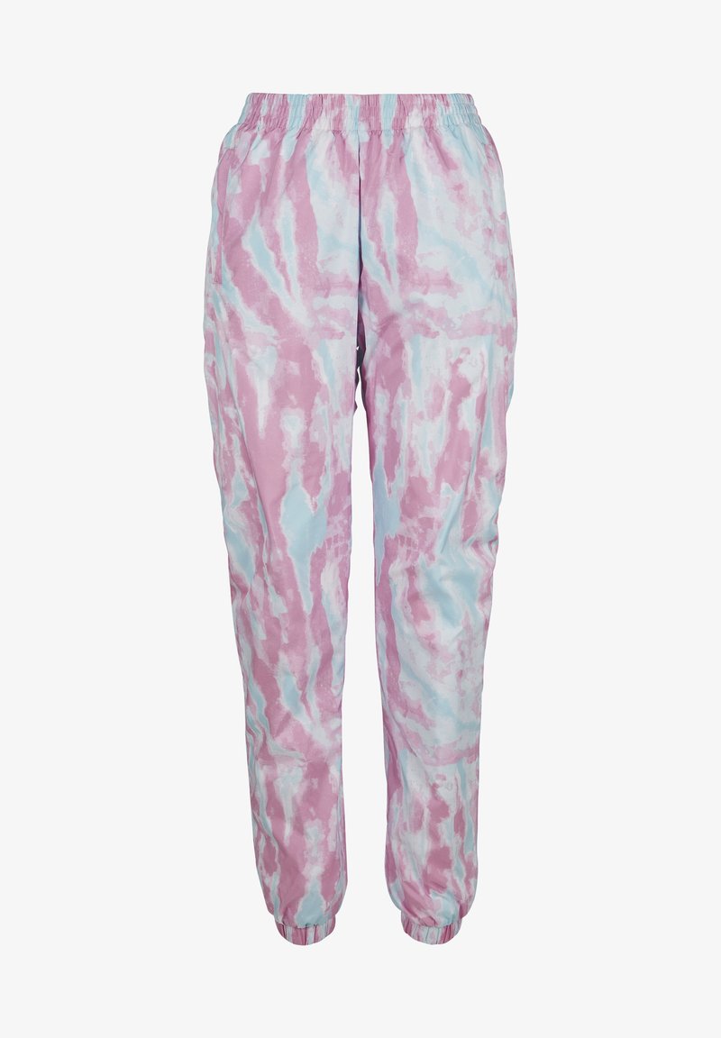 URBAN CLASSICS FRAUEN - Jogginghose - Aquablue/pink