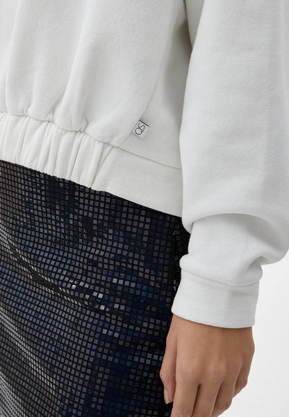 QS By S.Oliver RAGLANÄRMELN - Sweatshirt - Ecru