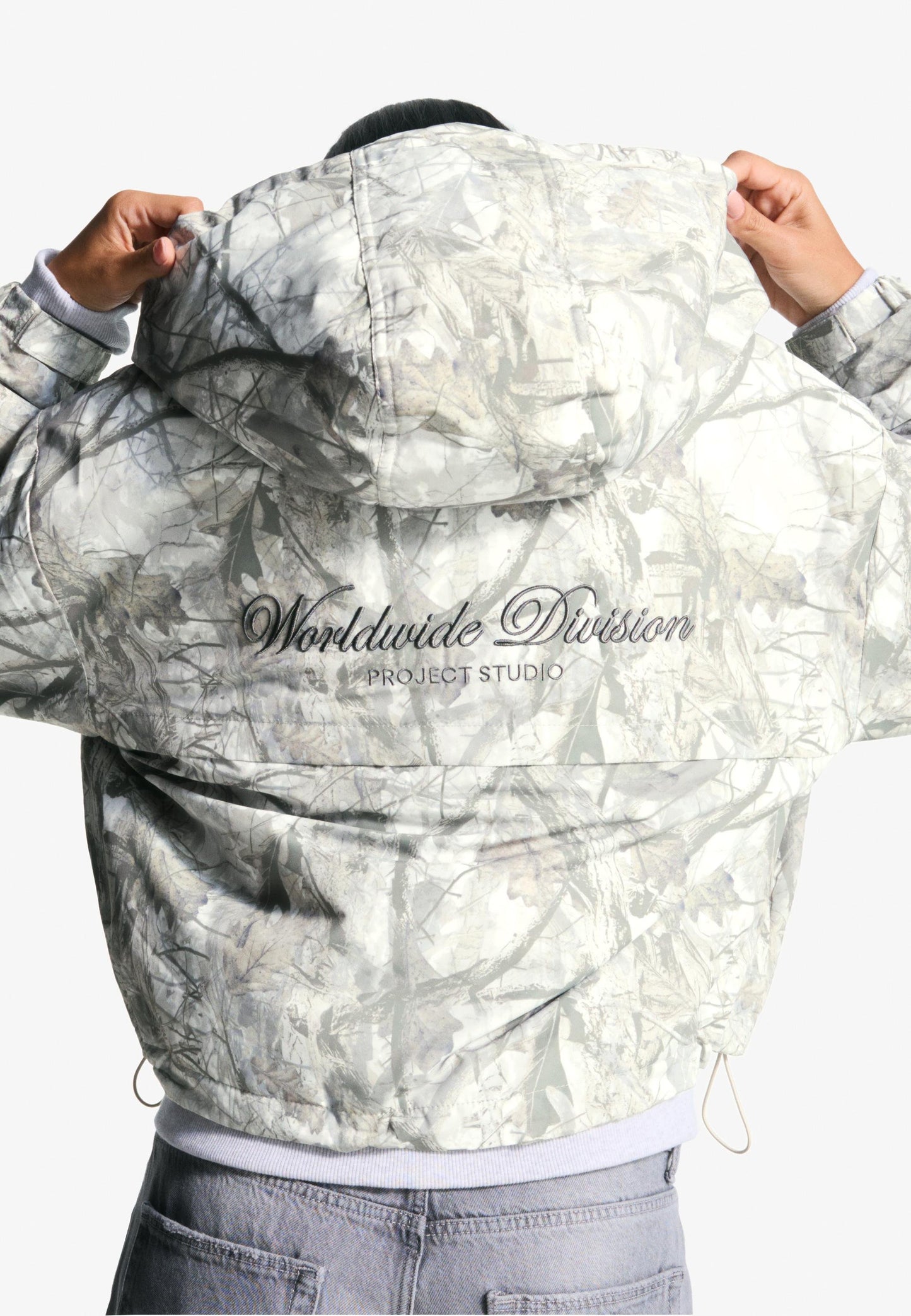 BERSHKA Light Jacket - Grey