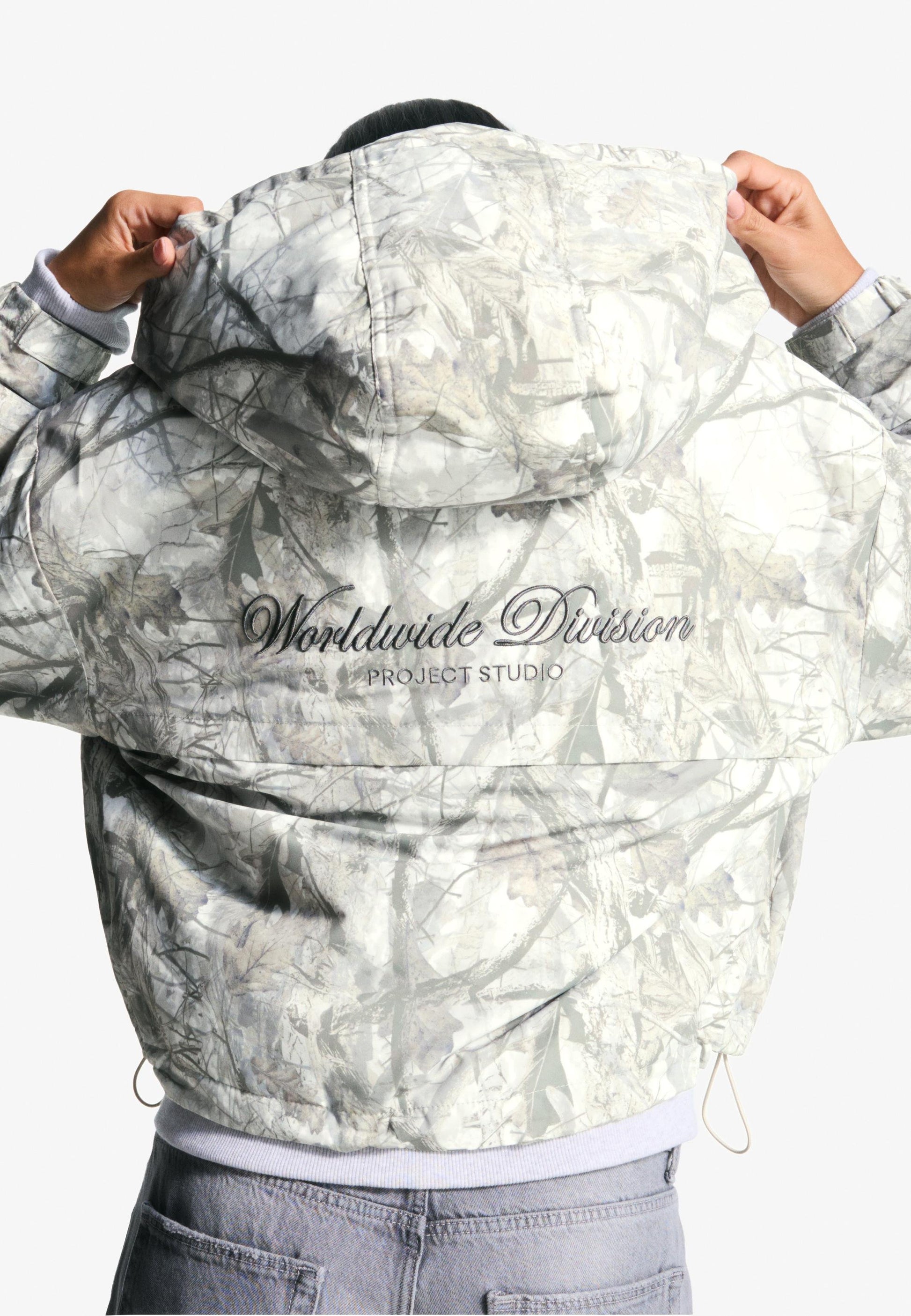 BERSHKA Light Jacket - Grey