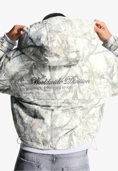 BERSHKA Light Jacket - Grey