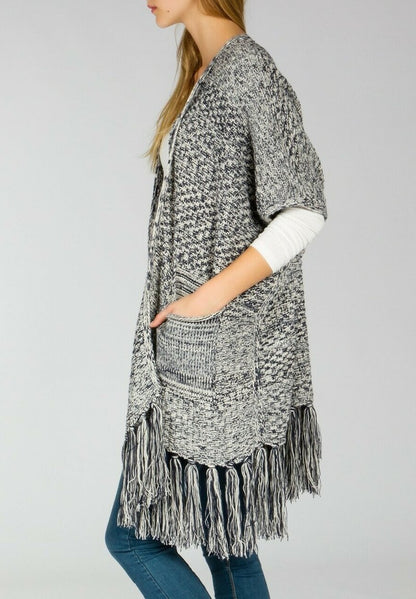  Strickjacke - Dunkelblau
