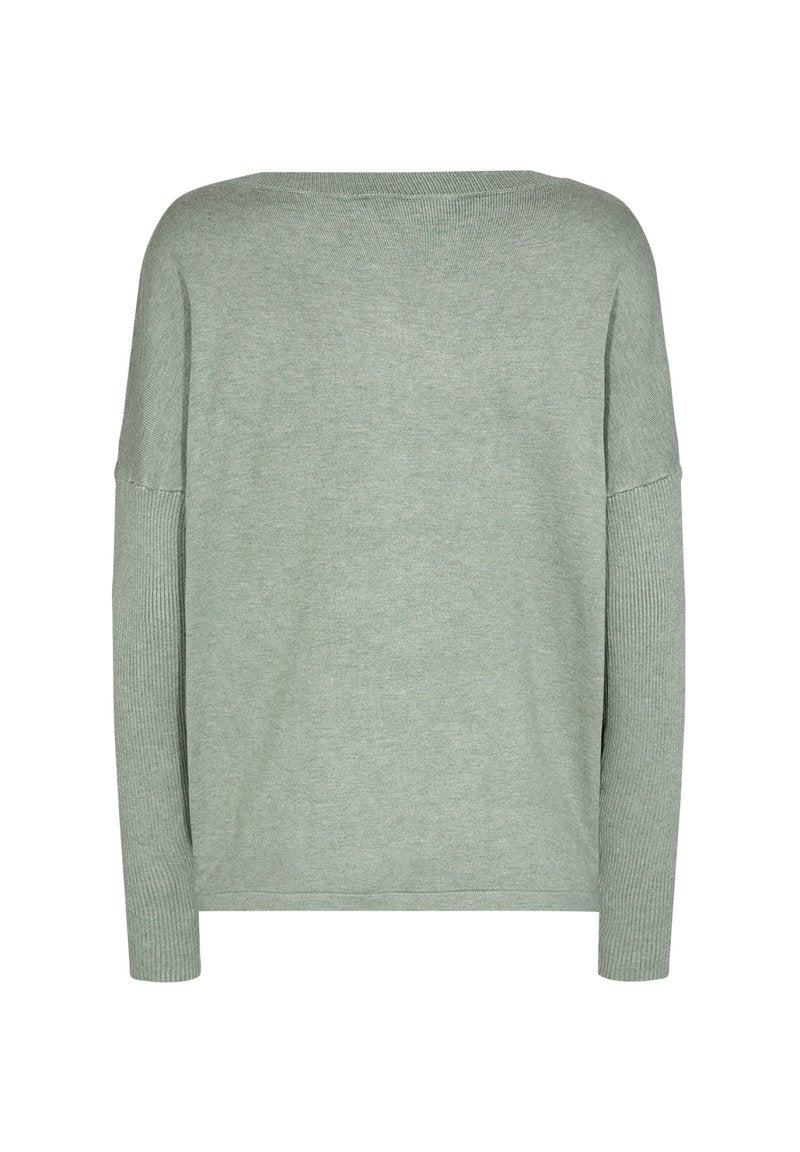 Soyaconcept SC-DOLLIE - Strickpullover - Moss Green Melange
