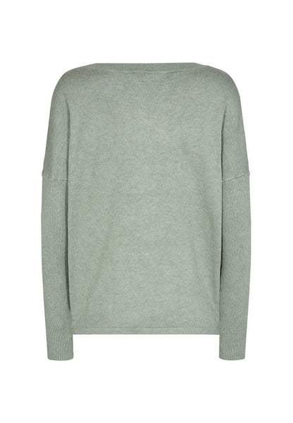 Soyaconcept SC-DOLLIE - Strickpullover - Moss Green Melange