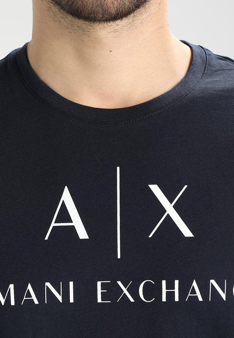 Armani Exchange T-Shirt Print - Navy