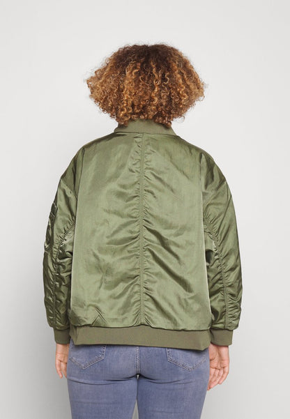Nike Sportswear Bomberjacke - Medium Olive/safety Orange/white