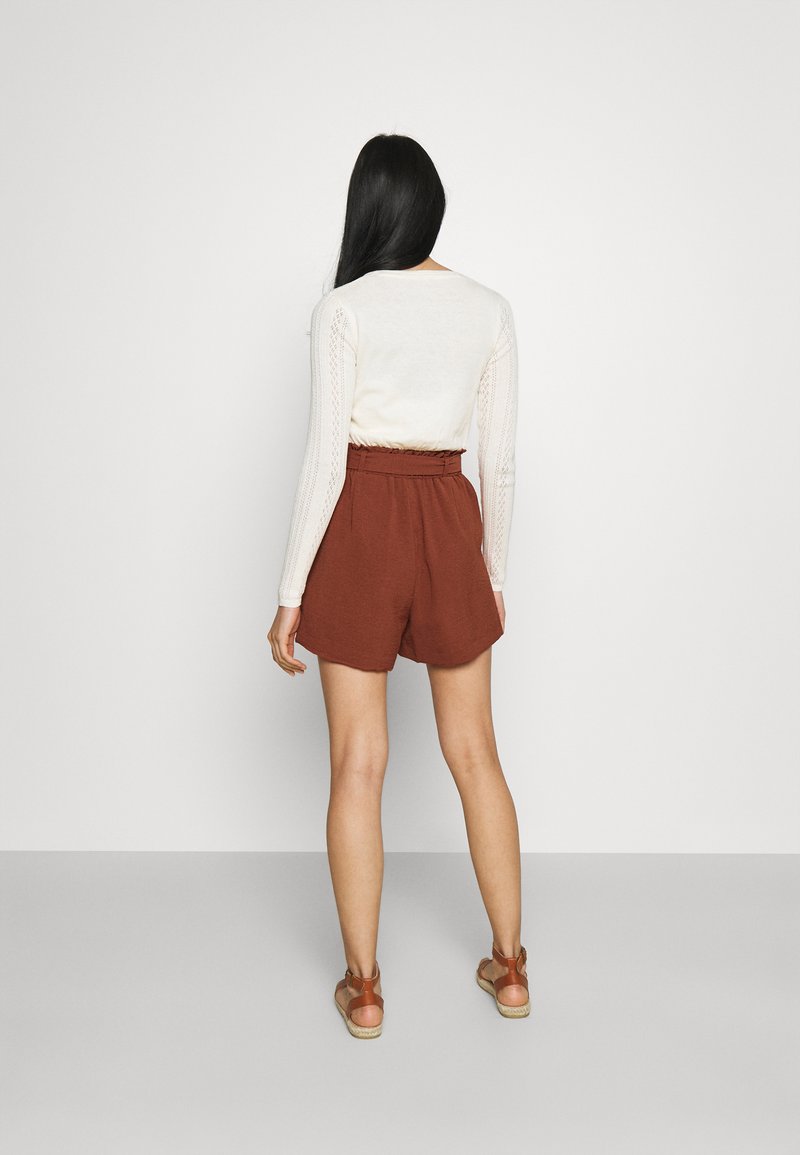 ONLY ONLMETTE PAPERBAG - Shorts - Arabian Spice