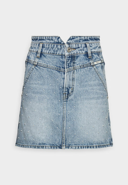 MISS SIXTY A-Linien-Rock - Middle Blue
