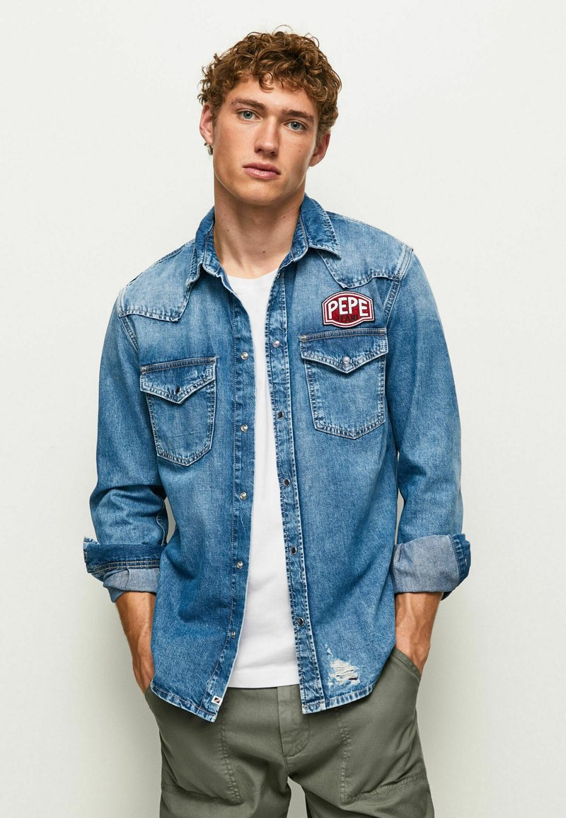 Pepe Jeans NOAH RETRO - Hemd - Denim