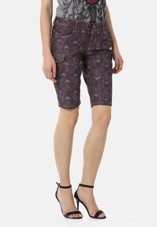 Cipo & Baxx Shorts - Purple