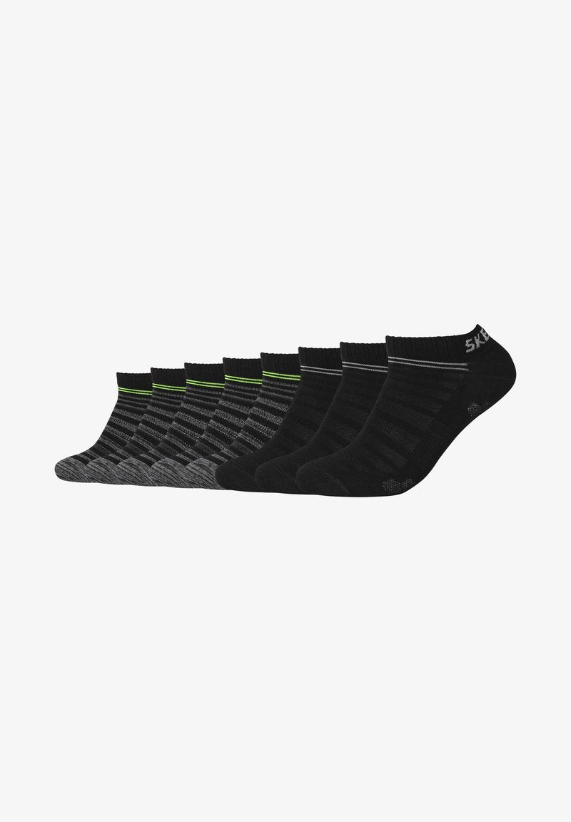  BASIC SNEAKER VENTILATION 8 PACK - Socken - Dark Grey Mix