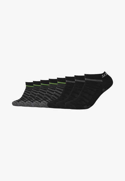  BASIC SNEAKER VENTILATION 8 PACK - Socken - Dark Grey Mix