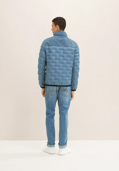 Tom Tailor REGULAR FIT MIT STEPPUNGEN - Übergangsjacke - China Blue