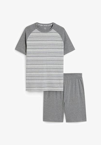  Nachtwäsche Set - Dark Gray