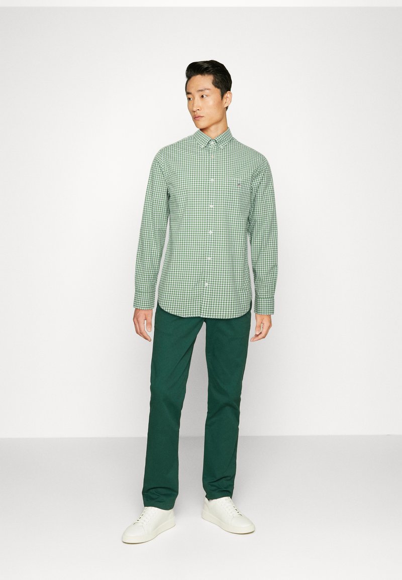 Gant BROADCLOTH GINGHAM - Hemd - Leaf Green
