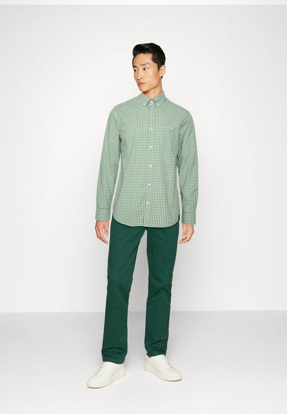 Gant BROADCLOTH GINGHAM - Hemd - Leaf Green