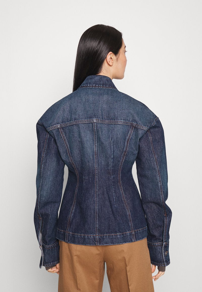 Sportmax NEBBIA - Jeansjacke - Blu Notte