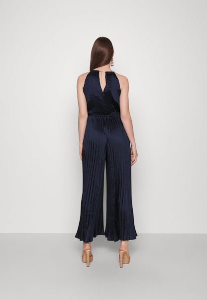 MICHAEL Michael Kors CHAIN HALTER - Jumpsuit - Midnightblue