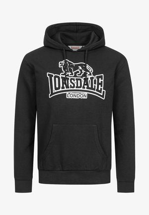 Lonsdale NORMALE PASSFORM BURGHEAD - Sweatshirt - Marl Grey Black