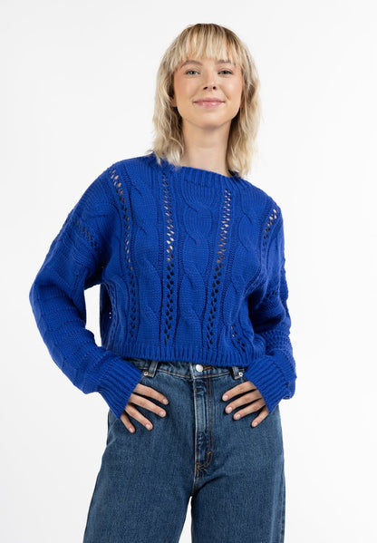 MYMO PULLOVER BIANY - Strickpullover - Blau