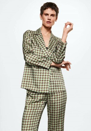 Manila Grace CON FRANGE - Blazer - Militare