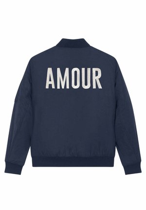 FEARLESS BACK EMBROIDERY UNISEX - Bomberjacke - Dark Blue