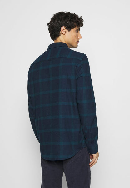 Pier One Hemd - Dark Blue/teal