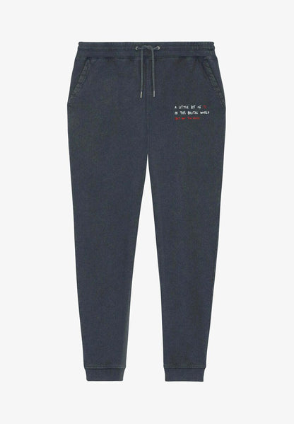  BRUTAL EMBROIDERY VINTAGE - Jogginghose - Mustard Yellow
