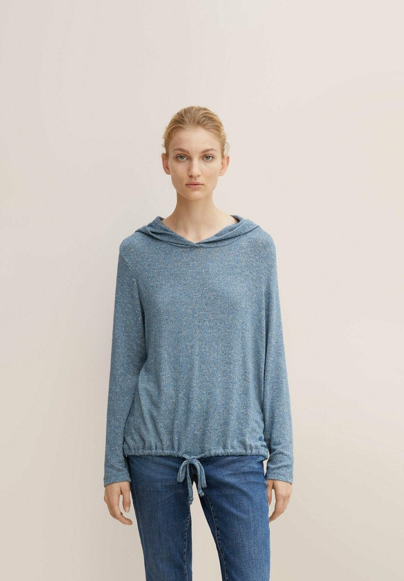 Tom Tailor Strickpullover - Stormy Sea Blue Melange