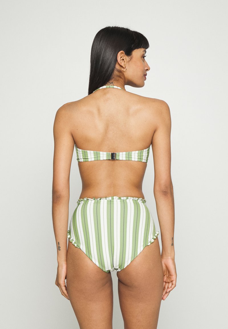 Seafolly CABANA HIGH WAISTED PANT - Bikini-Hose - Olive Green