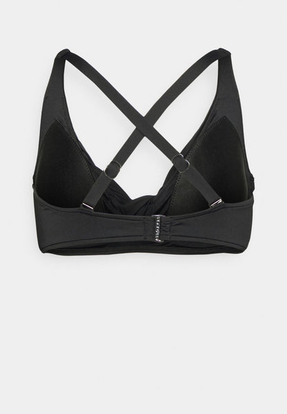Seafolly DD BIG CUP COLLECTIVE DOUBLE WRAP FRONT BRA - Bikini-Top - Black