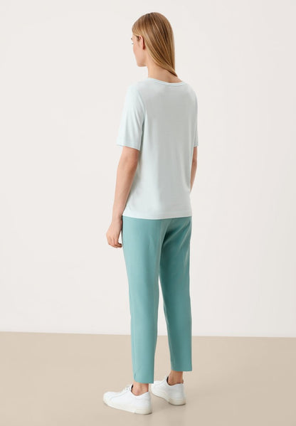 S.Oliver BLACK LABEL T-Shirt Print - Pale Aqua Placed P