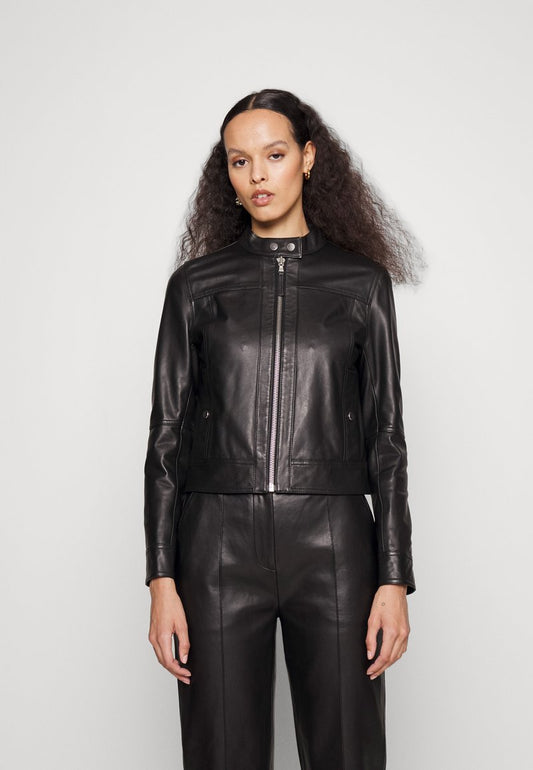 Marella ODINO - Lederjacke - Black