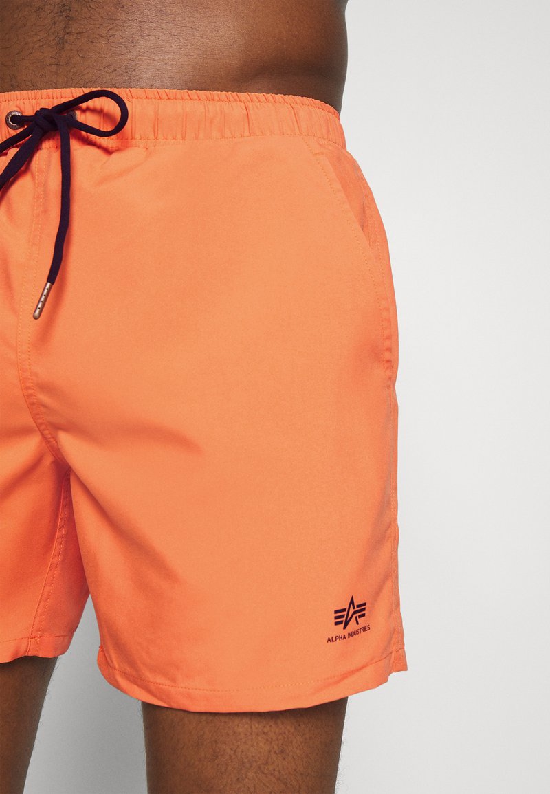 Alpha Industries BASIC SWIM - Badeshorts - Alpha Orange