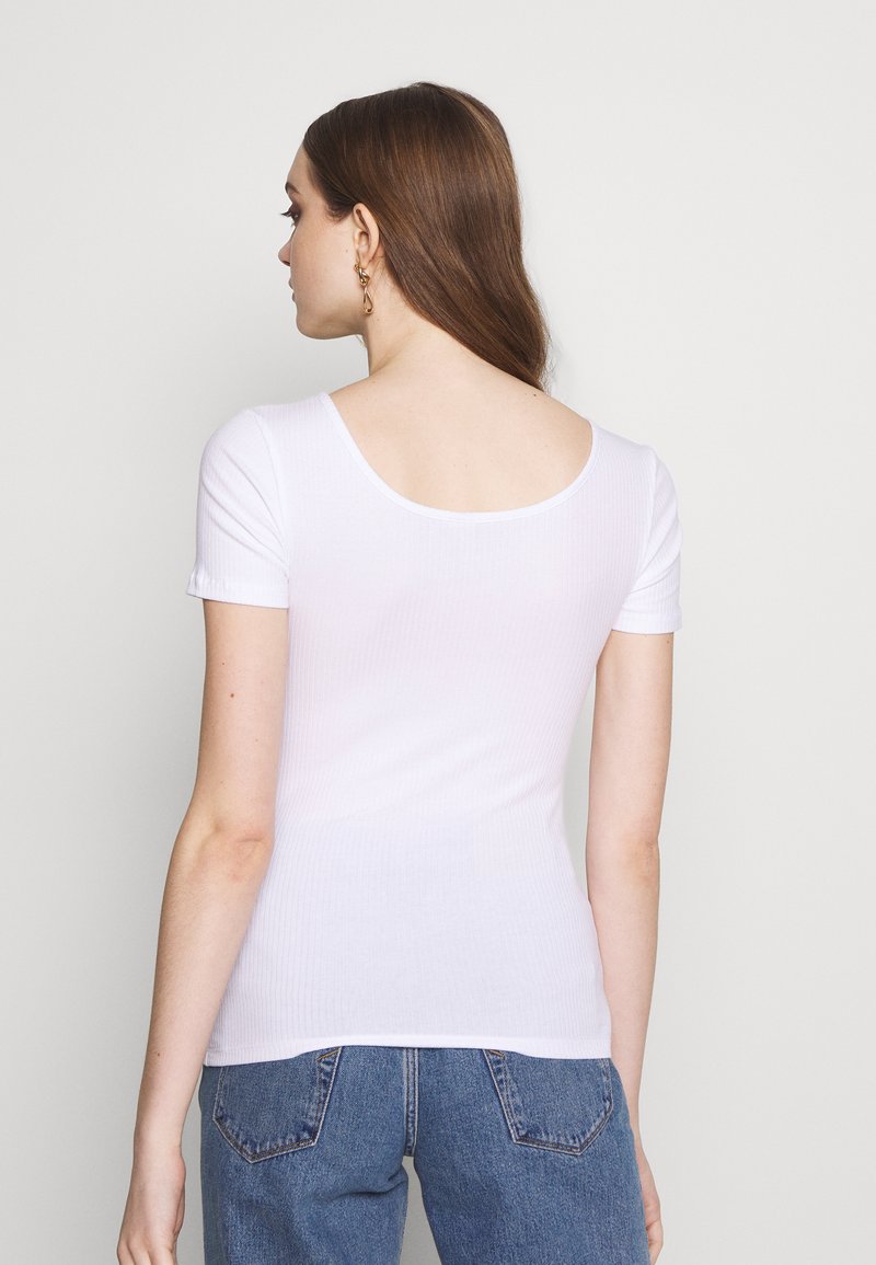 Pieces NOOS - T-Shirt Print - Bright White