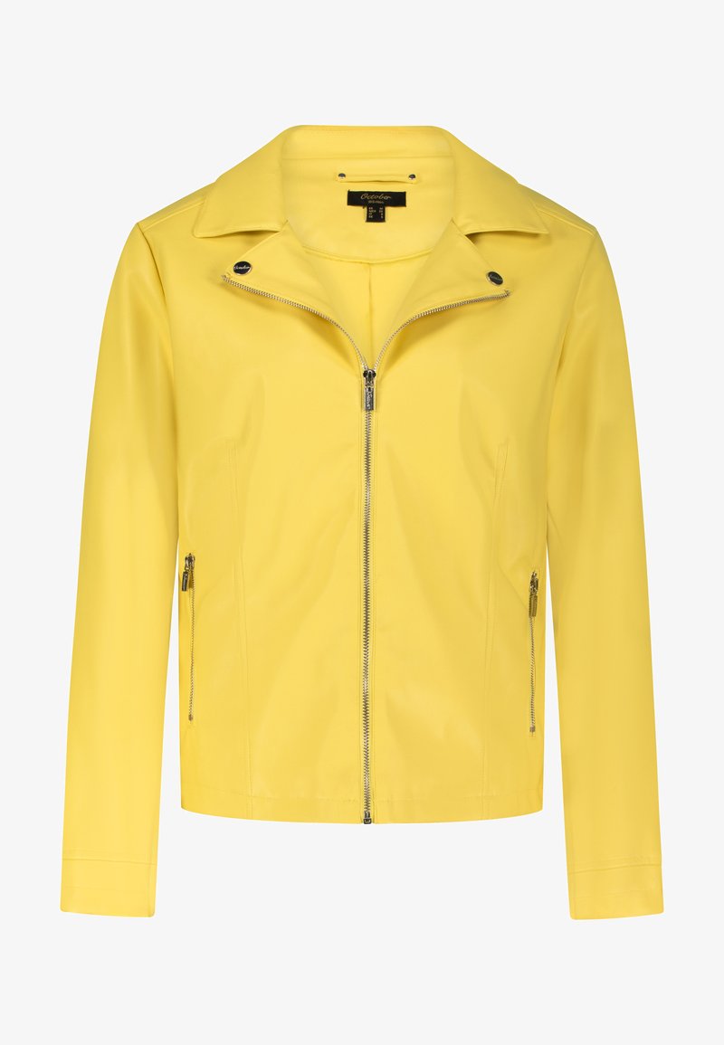 October Kunstlederjacke - Yellow