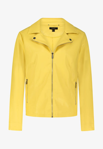 October Kunstlederjacke - Yellow