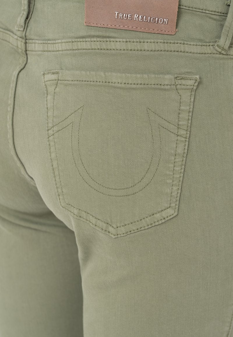 True Religion HALLE KICK FLARE - Flared Jeans - Wasabi Green