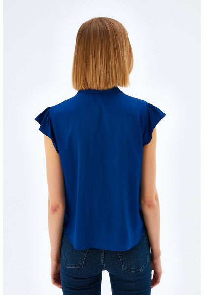  POLO COLLAR - Hemdbluse - Sax