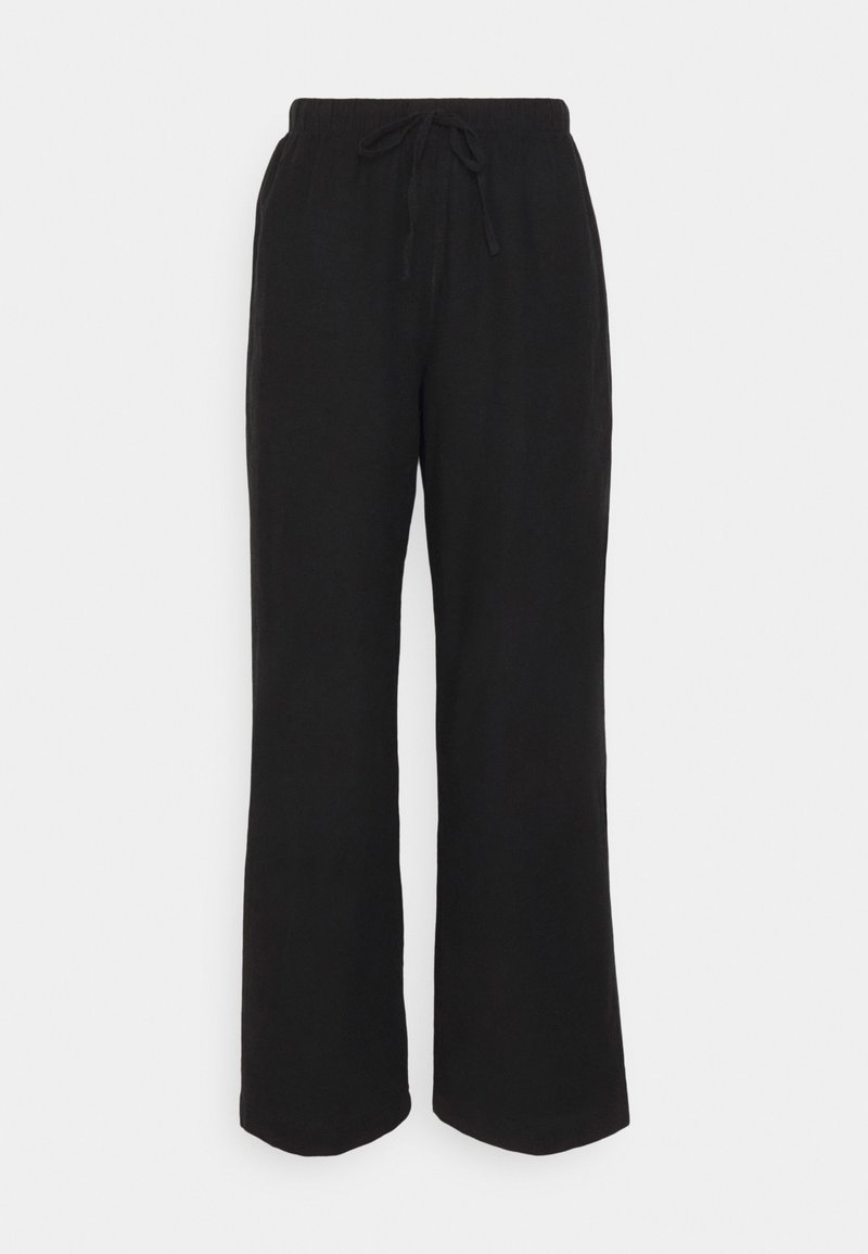 Monki VIVVI TROUSERS - Stoffhose - Black