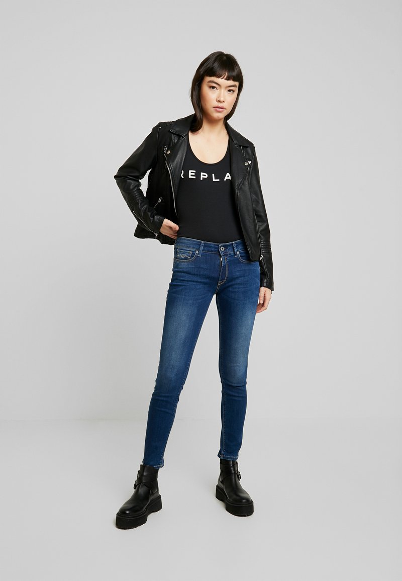 Replay NEWLUZ - Jeans Skinny Fit - Dark Blue