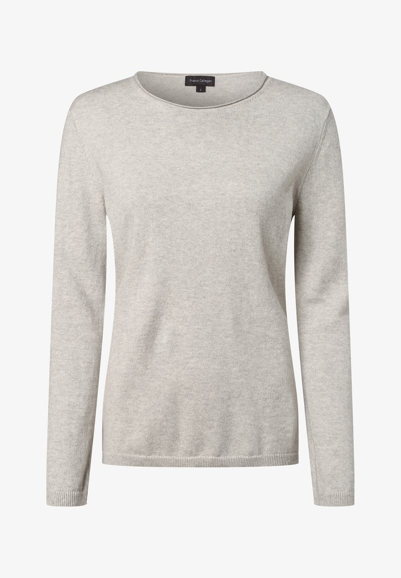  Strickpullover - Hellgrau