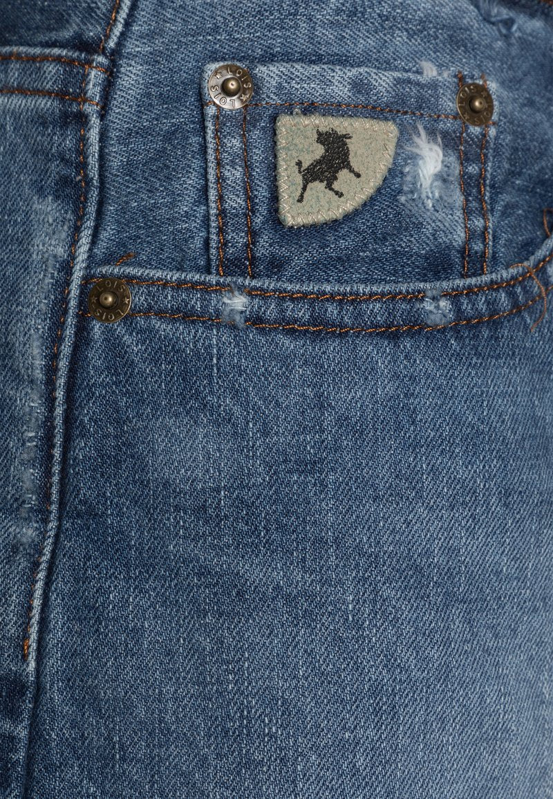 LOIS Jeans DATE - Jeans Shorts - Blue Denim