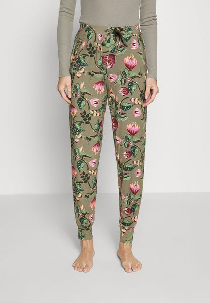 PANT FULL BLOOM - Nachtwäsche Hose - Green
