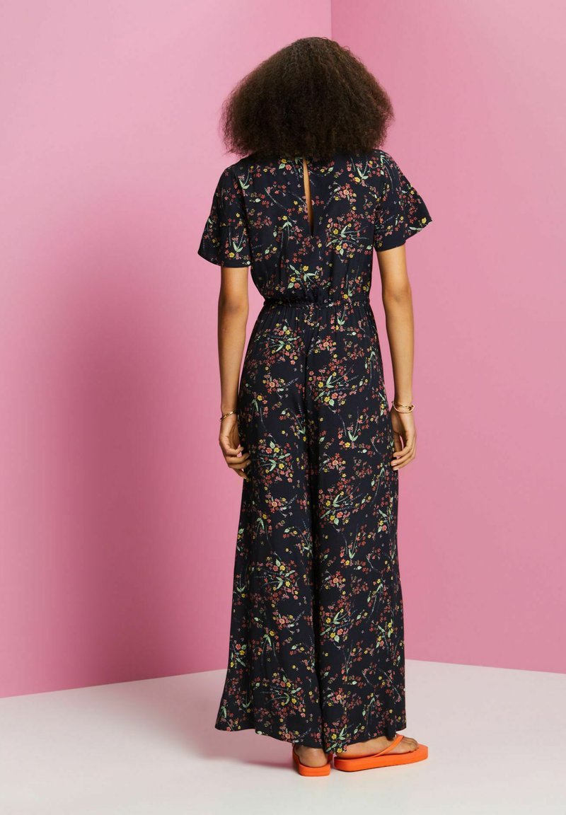 Edc By Esprit OVERALLS - Jumpsuit - Blue